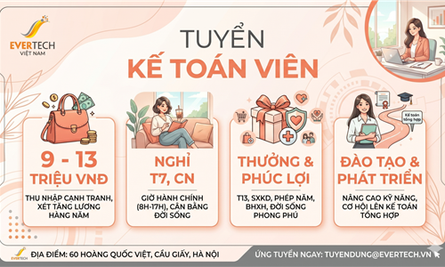 2026 - Tuyển dụng Kế toán